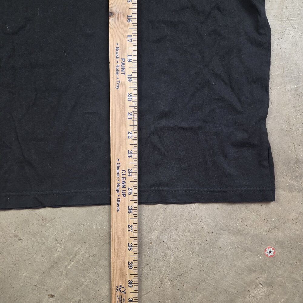 Vintage Michael Kors Polo Shirt Men Small Black Cotton Spell Out Shoulders L - Picture 6 of 6